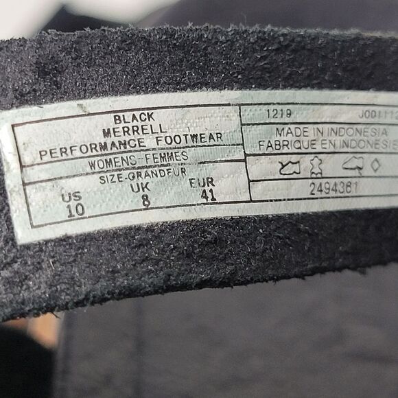 Merrell Women's Juno Ankle Strap Backstrap Sandal Black US 10 EU 41 J0011122 - Picture 8 of 9